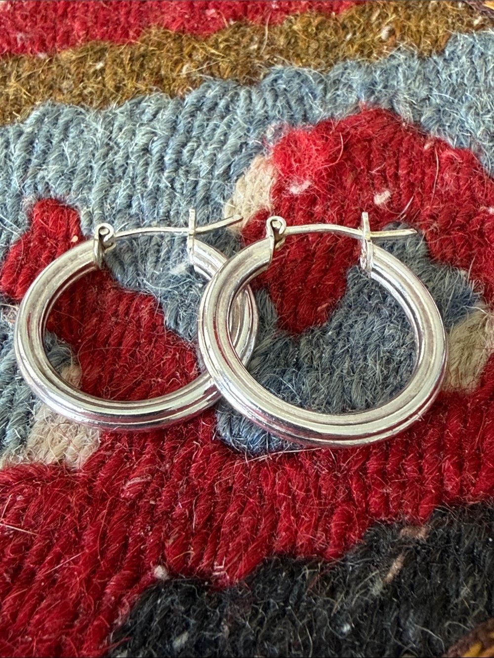 Italian sterling silver earrings